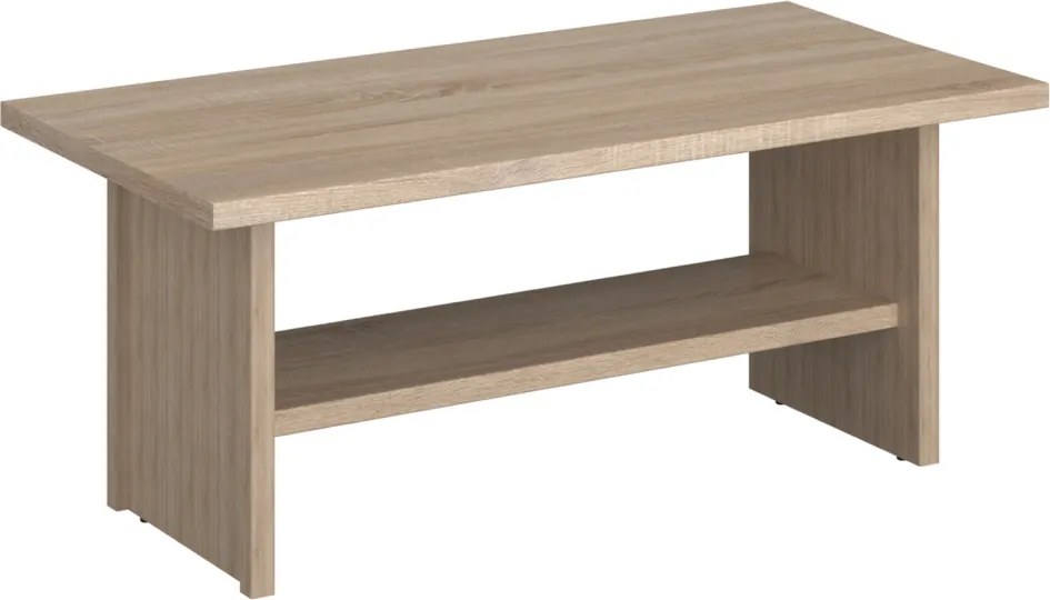 Dohányzóasztal, DTD laminált, tölgy sonoma, NORTY