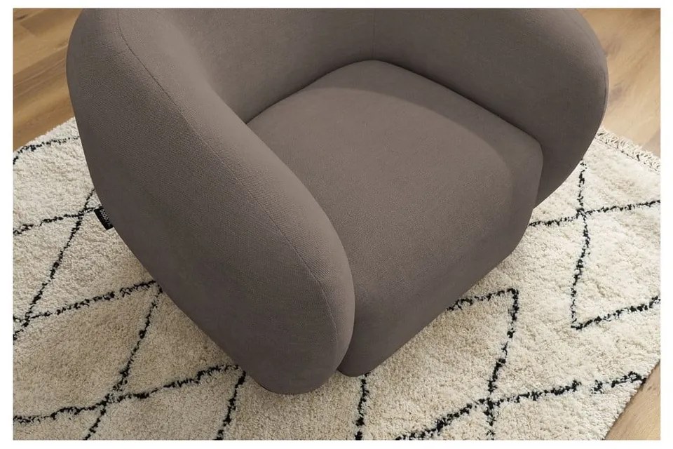 Világosbarna fotel Celine – Bobochic Paris