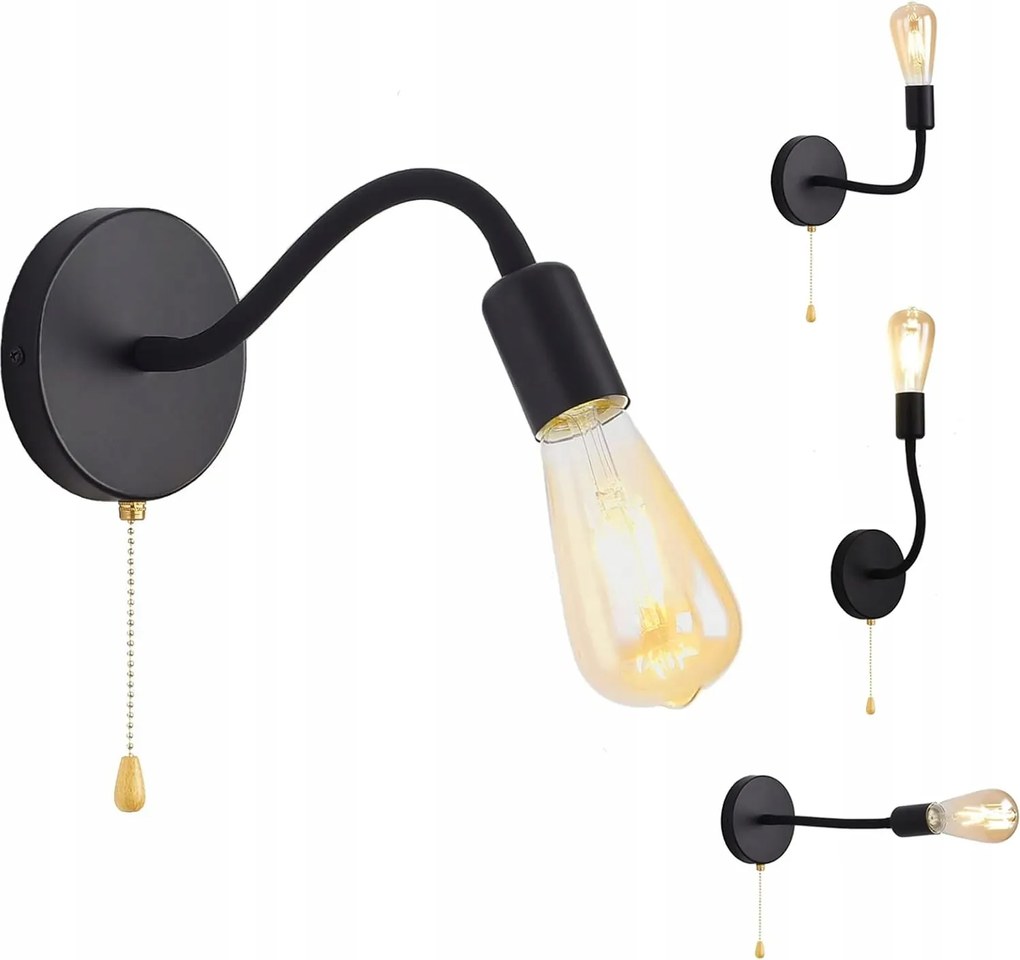 Pageone Beltéri fali lámpa kapcsolóval