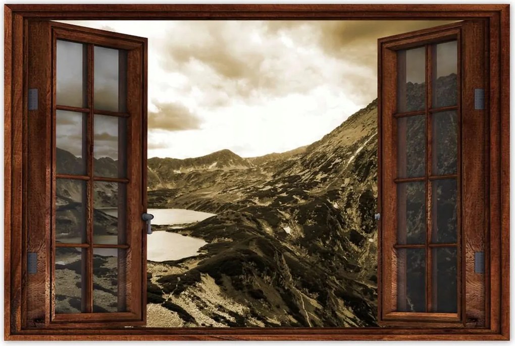 Poszterek 90x60 Tátra Lengyel hegyek Kilátás