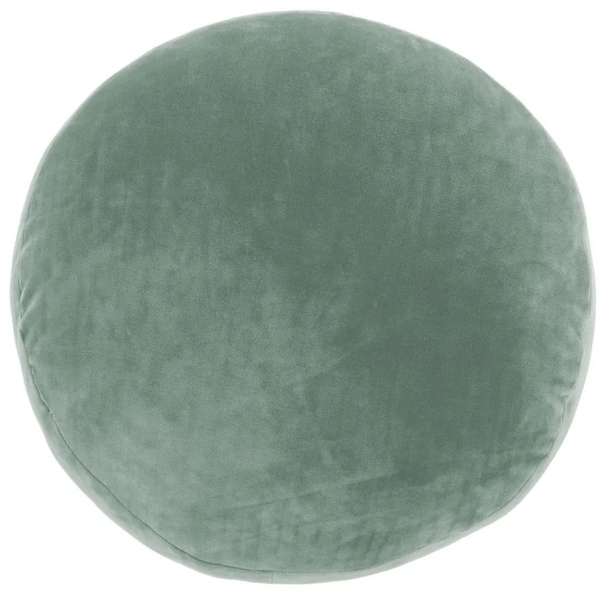 Marshmallow zöld mikroszálas díszpárna, ø 40 cm - Tiseco Home Studio