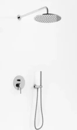 Zuhanyszett+esőzuhany 40cm Kohlman Axel króm