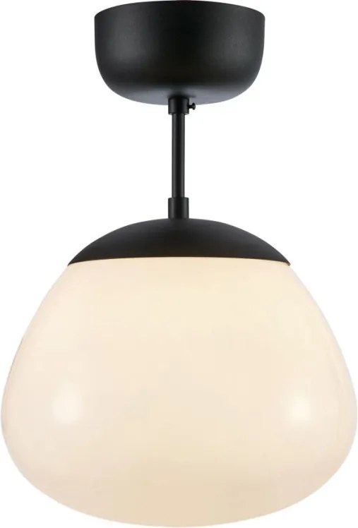 MARKSLÖJD 108543 RISE Loft Mennyezeti Lámpa Fehér, Fekete E27 IP20