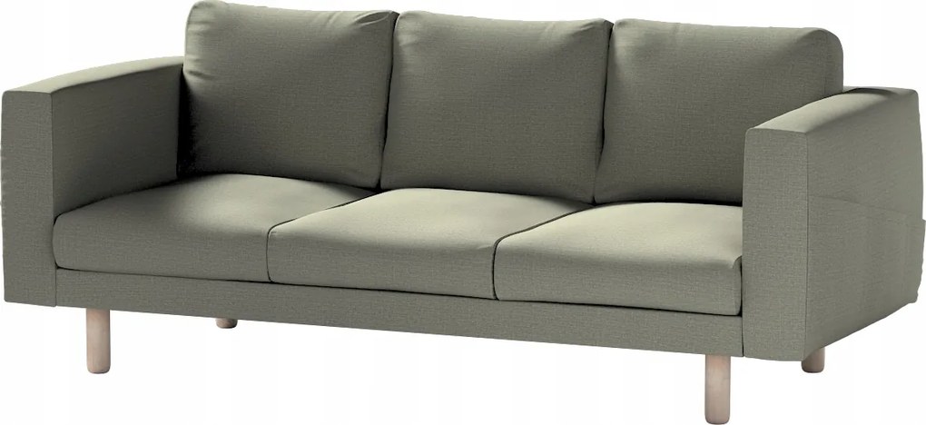 Dekoria Norsborg 3 személyes kanapé huzat Ikea szürke