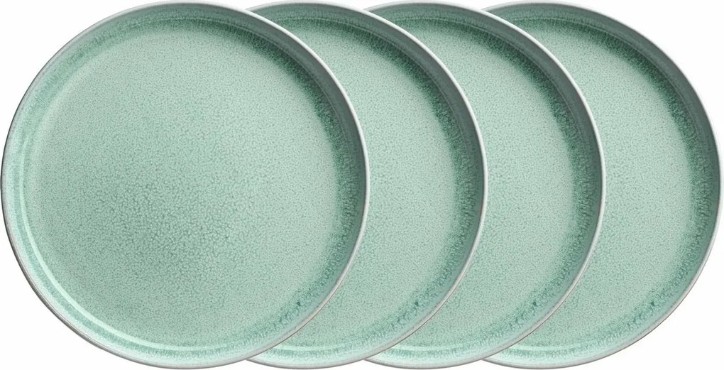 Mäser Desszert tányér szett 4 db AQUATA – 21 cm,zöld