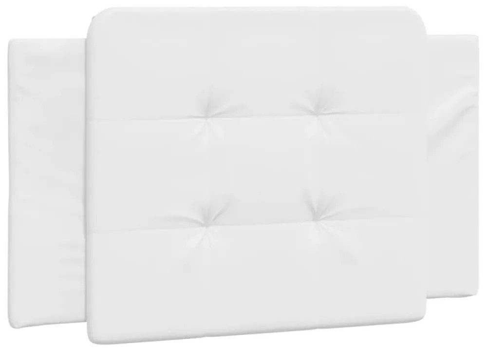 fehér műbőr ágykeret matrac nélkül Zadar 90x190 cm