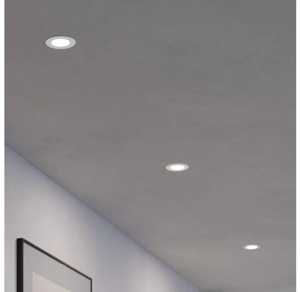 Eglo 99135 - SZETT 3x LED beépíthető lámpatest FUEVA 5 1xLED/2,7W/230V