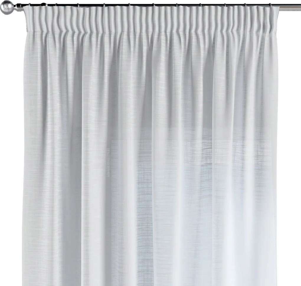 Dekoria Függöny ráncoló szalaggal 1 db 130x245cm fehér