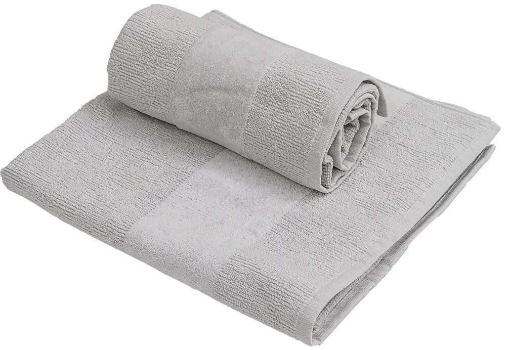 CARRARA törölköző szett 30x30 cm világosszürke 100% pamut, 3 db