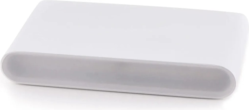 Led fali lámpa fehér modern téglalap alakú felső alsó IP44 Maxlight