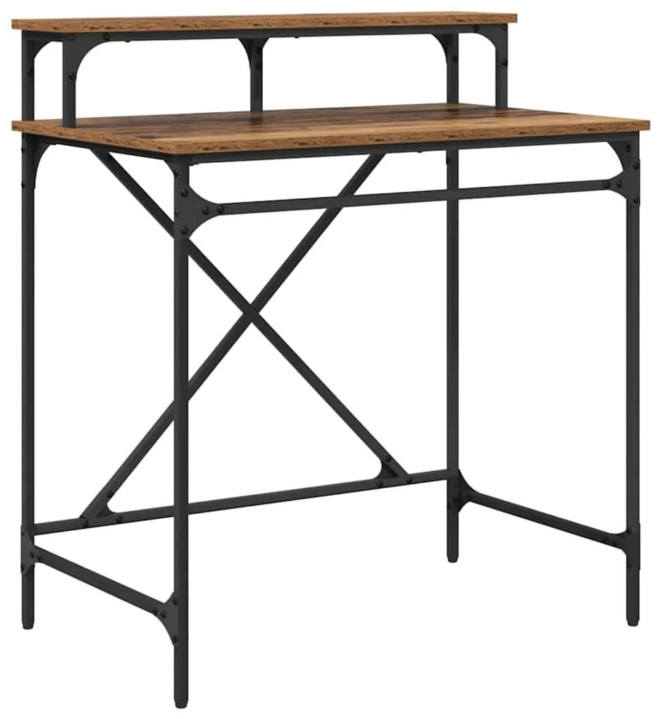 Asztal Öreg fa 80 x 50 x 90 cm Faanyag