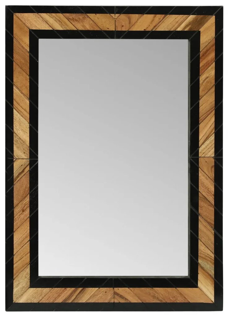 Tükör 70x2x70 cm Tömör fa akác