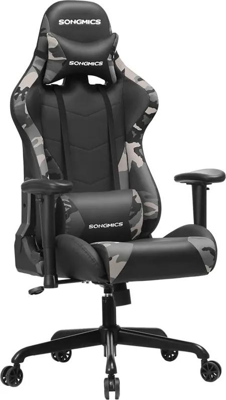 Fekete gamer szék