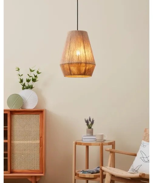 Eglo 43785 - Csillár zsinóron ALDERNEY 1xE27/40W/230V