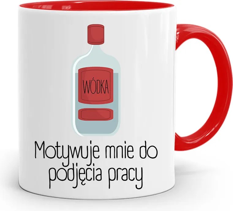 Piros Építőipari Bögre Barkácsoló Szakember Ajándék fényképes nyomtatással