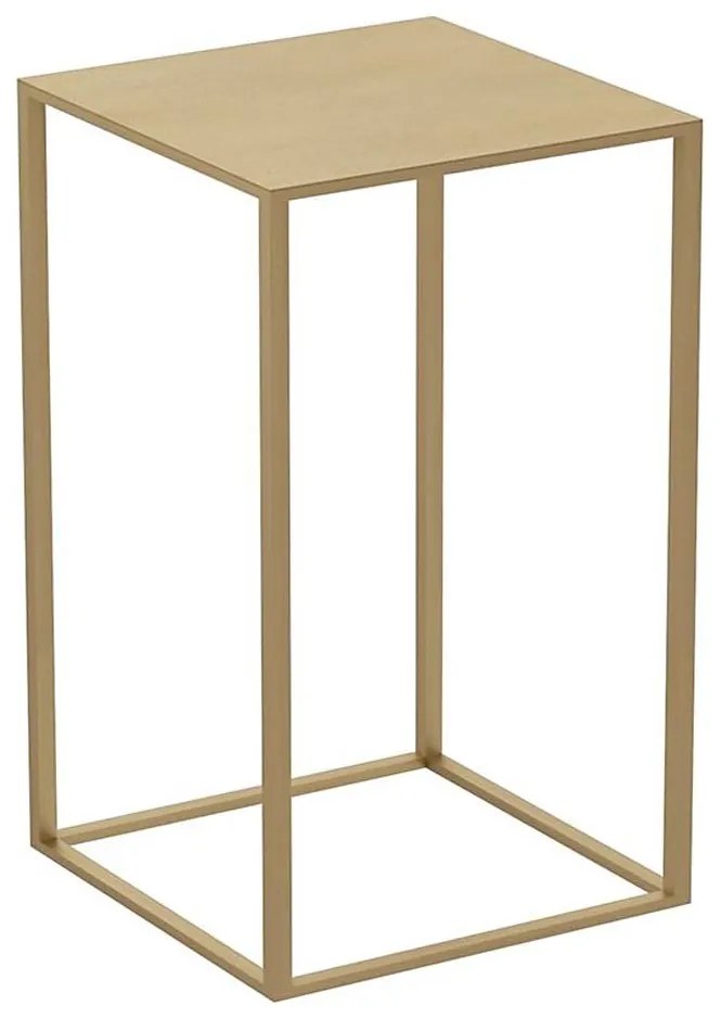 Virágállvány 40x24 cm arany színben