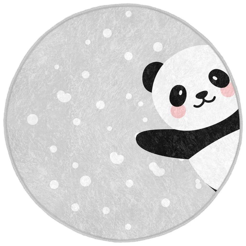 Világosszürke gyerek szőnyeg ø 120 cm Comfort – Mila Home