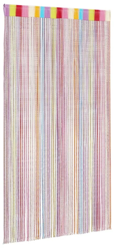 2 db többszínű zsinórfüggöny 140 x 250 cm