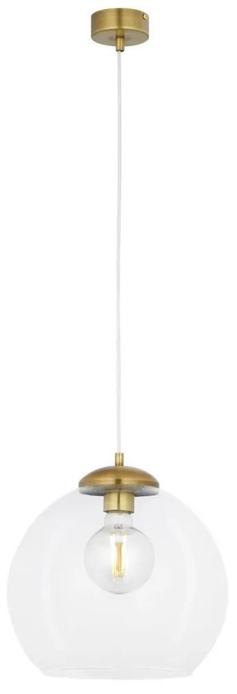 Jupiter 1784 - AS 1 - Csillár zsinóron ASTI 1xE27/60W/230V arany