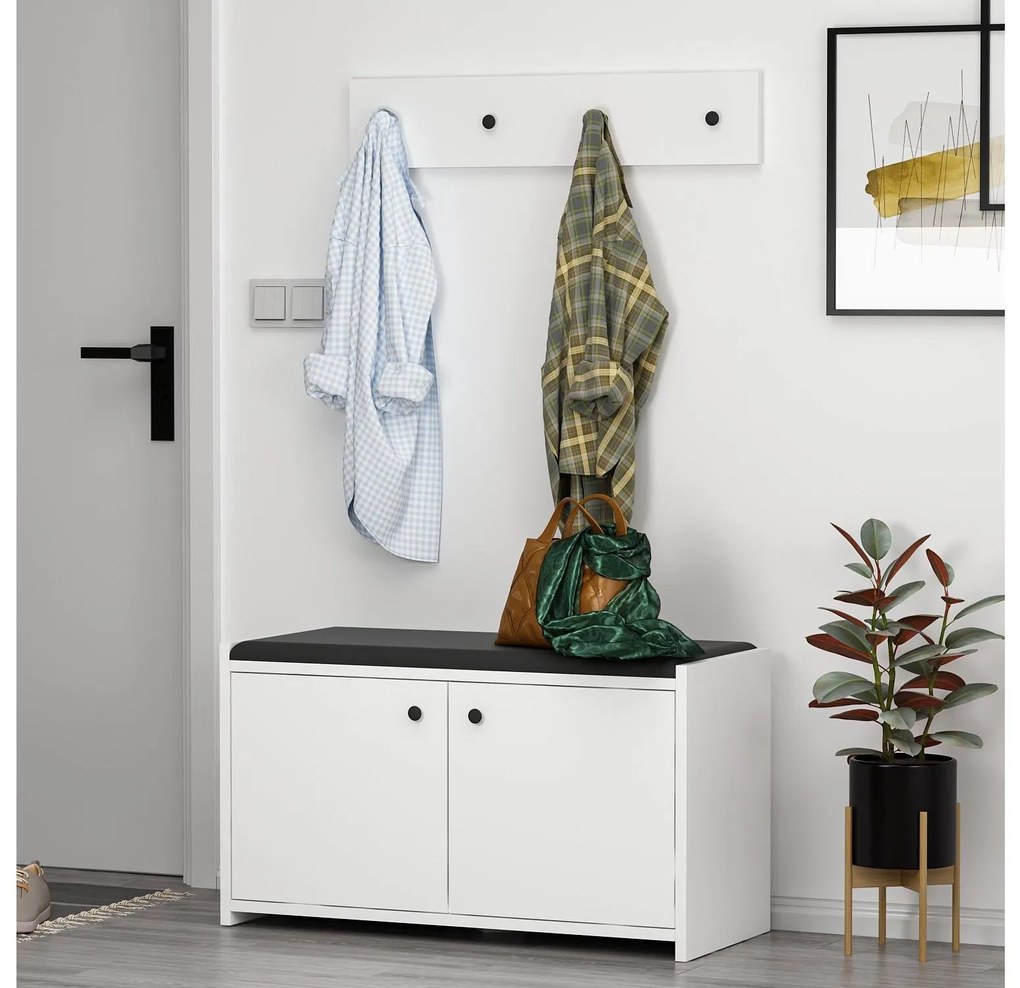 Előszoba szett Zorro (fehér). Akció -28%. 1089010