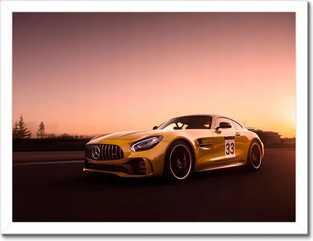 Poszterek keretben 40x30 Mercedes Autó