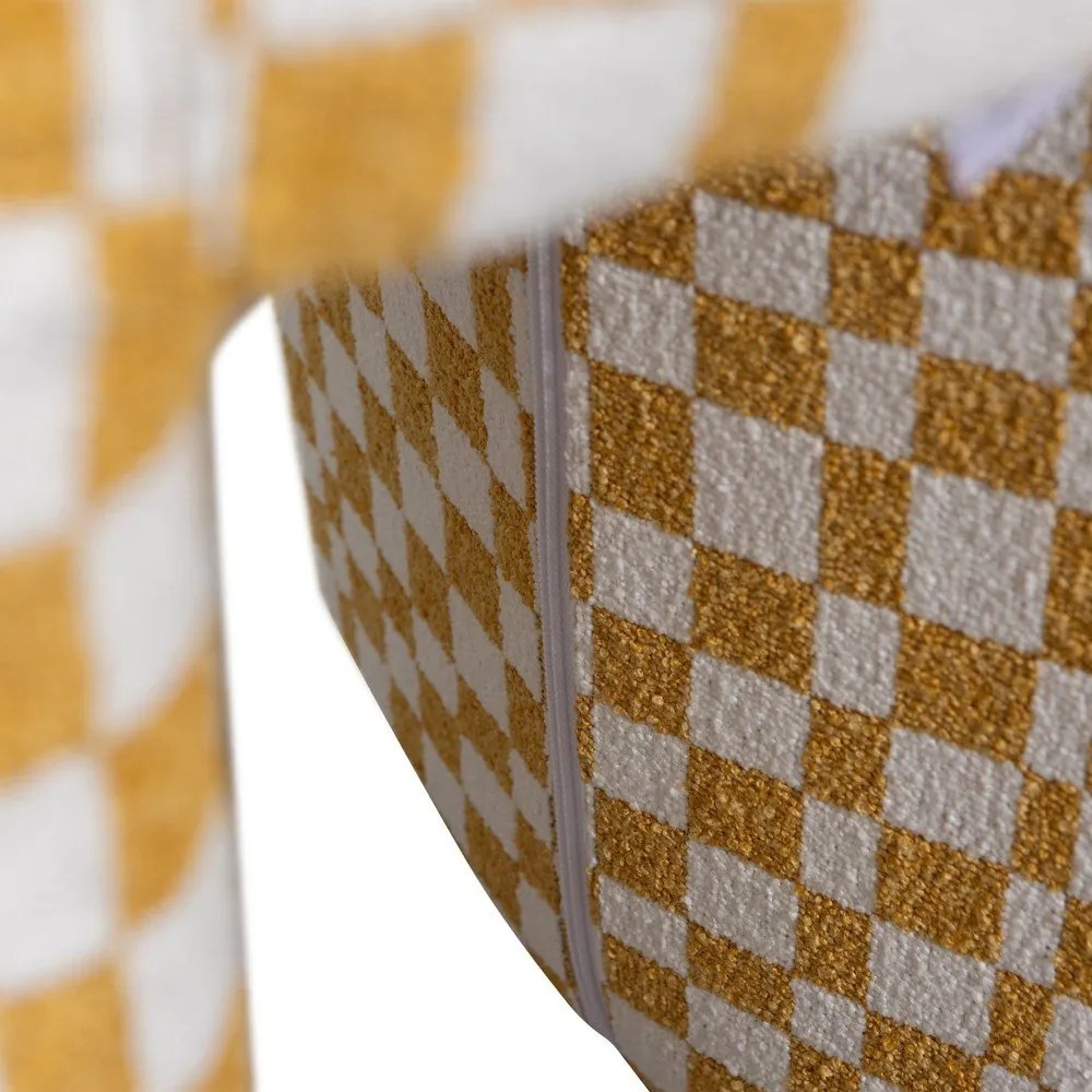 Sárga kárpitozott ülőke Charlie – WOOOD