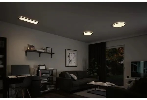 Paulmann 71016 - LED/22W ATRIA stmívatelný panel 230V 4000K fekete
