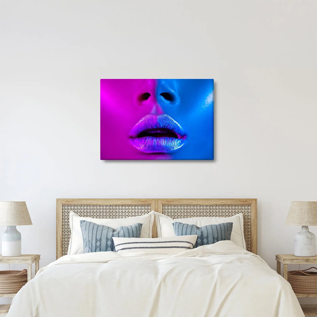 Színes tollak képe (70x50 cm)