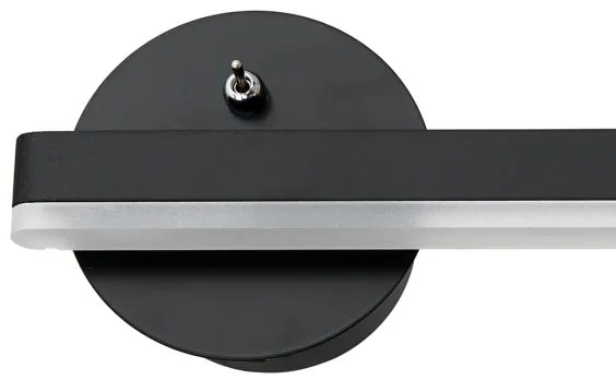 LED Fali lámpa SYDNEY LED/6W/230V fekete