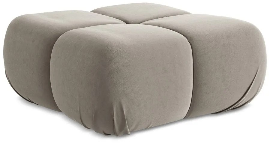 Bézs bársony moduláris lábtartó Lokua – Makamii