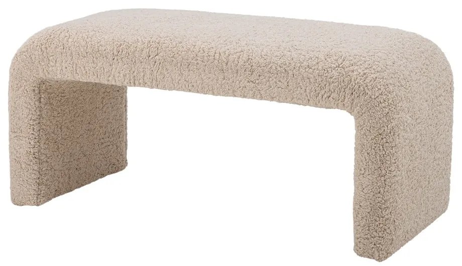 Krémszínű buklé pad Bobbie – Bloomingville