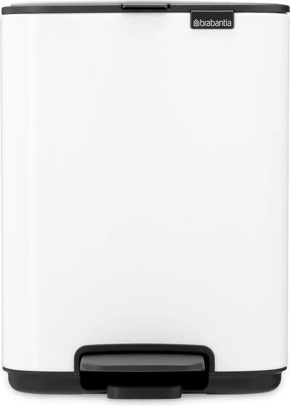 Fehér acél pedálos szemetes 4 l Bo – Brabantia