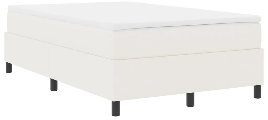 Boxspring ágy matraccal Krém Kicsi Franciaágy Kordbársony szövet