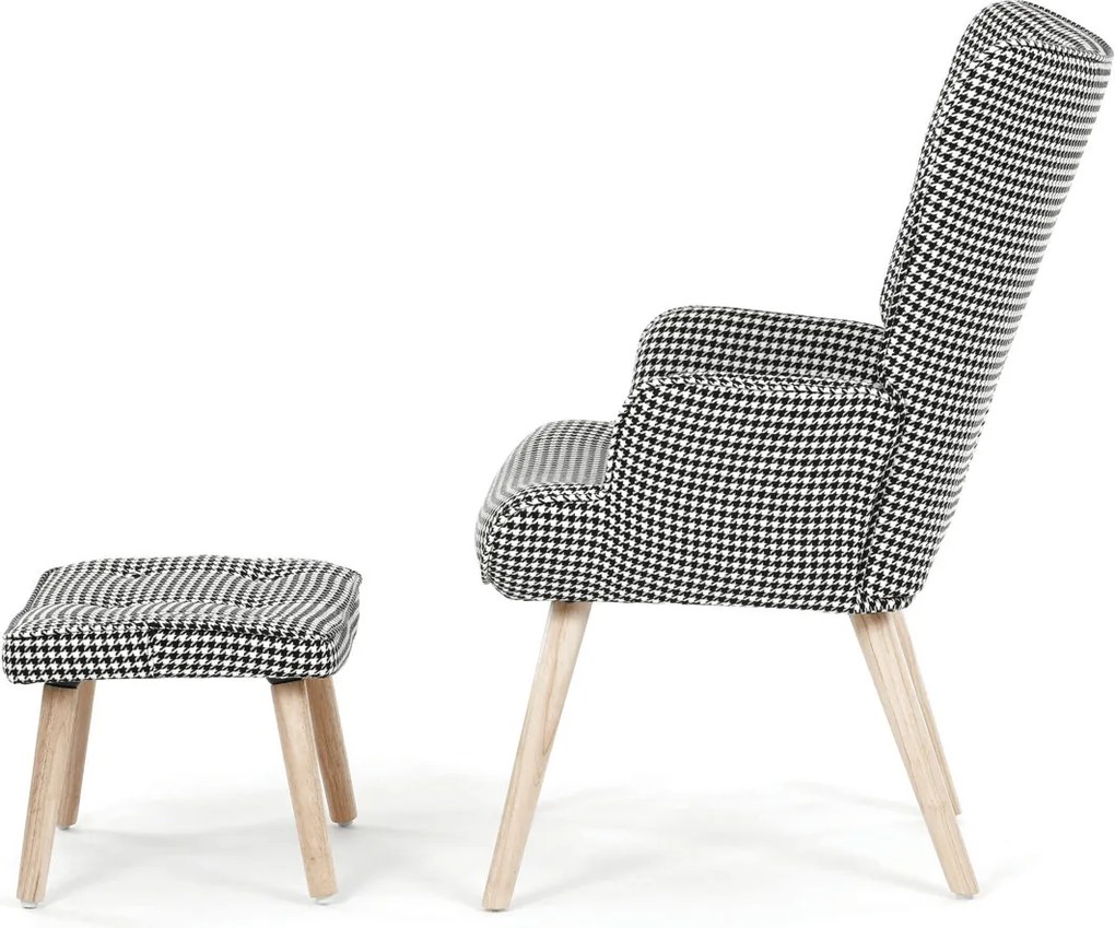 Többszínű relaxfotel, szövet kárpitozással, AK-305B PEP2