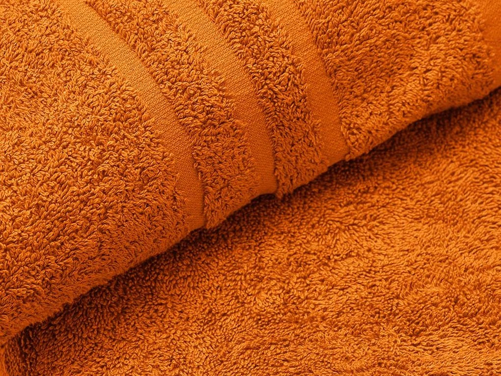 Classic törölköző 70 x 140 cm narancssárga, 100% pamut