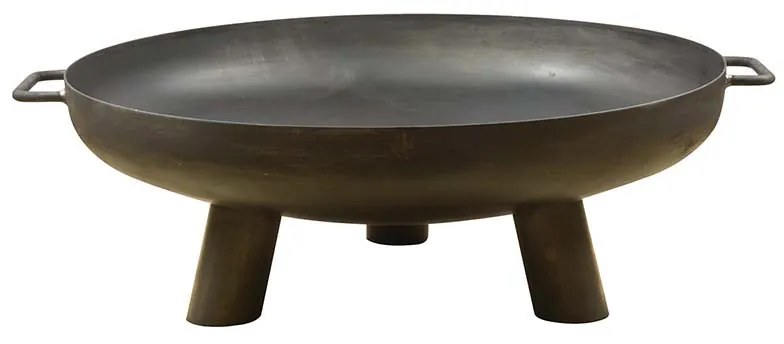 Fém tűzrakó tál, 70 cm átmérőjű