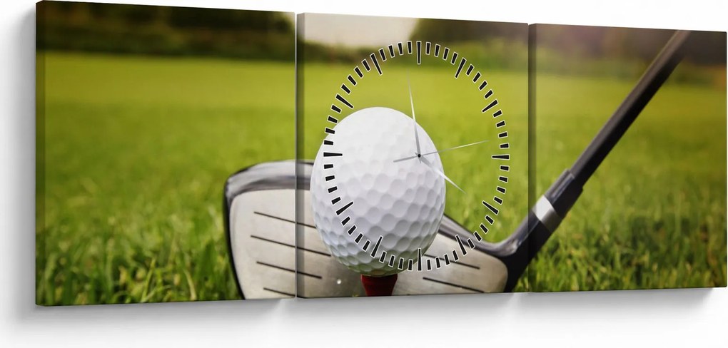 Kép - Golf (órával) (90x30 cm)