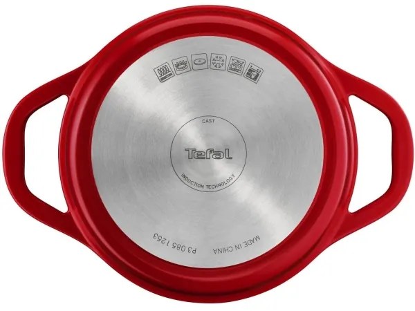 Tefal - AIR lábas 20 cm, fedővel, piros