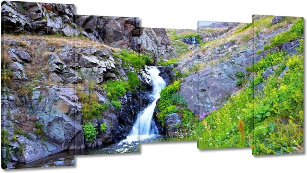 Festmények 150x80 Vízesés Tájképek