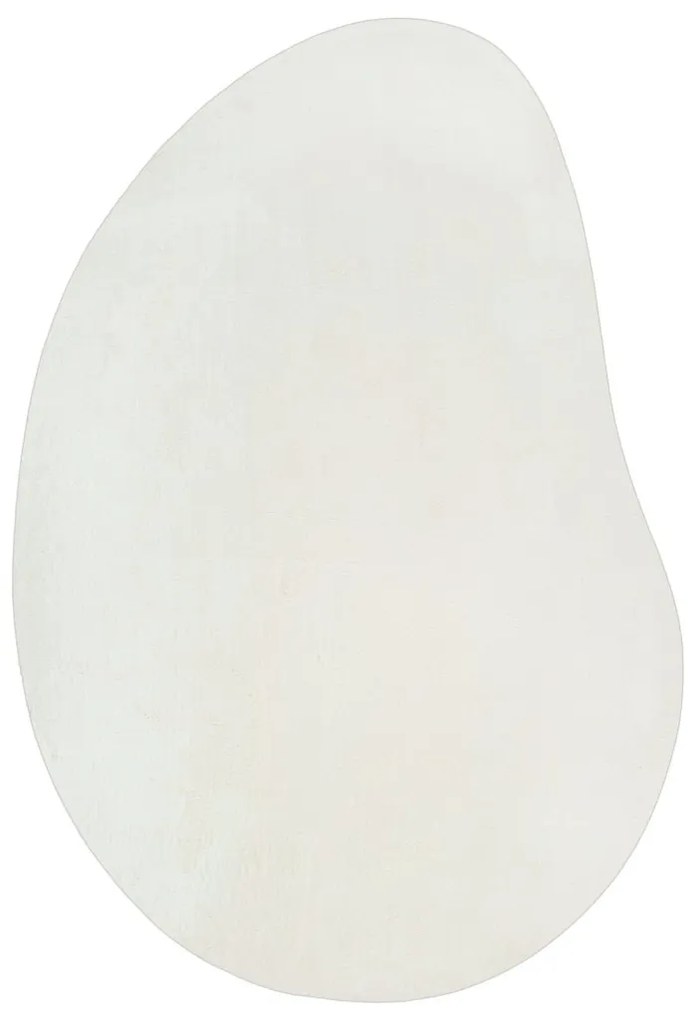 Területszőnyeg Krém 80x150 cm Poliészter Csúszásmentes