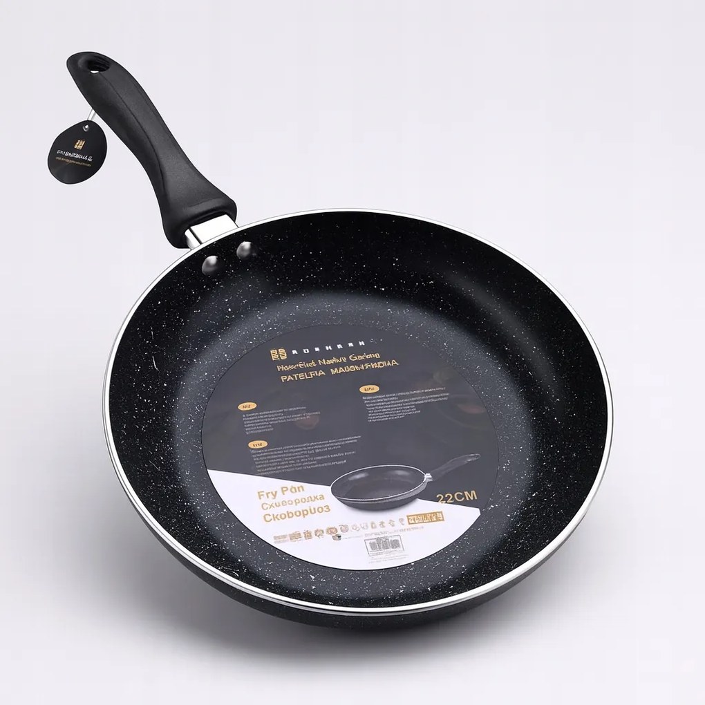 Serpenyő márvány bevonattal 22cm indukciós gáz