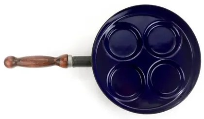 Sfinx Smaltált palacsintasütő fa fogantyúval BSE,24 cm