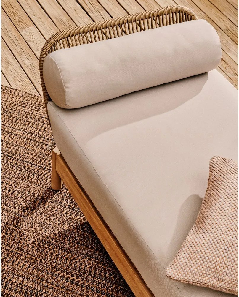 Natúr színű akácfa kerti kanapé Catalina – Kave Home