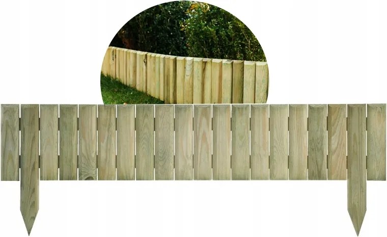 Gyepszőnyeg Fa Kerti Palánk 90CM