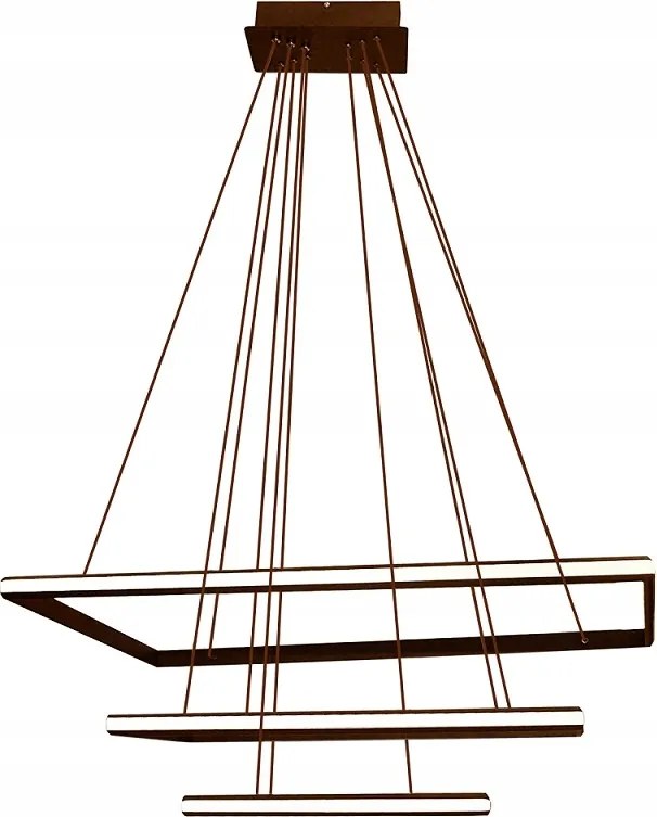 Led Lámpa Csillár Függeszték Mennyezet Távirányító 116W