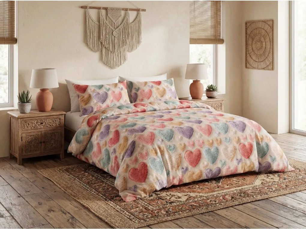 Mikroszálas ágyneműhuzat LOVISO színes Ágyneműhuzat mérete: 70 x 80 cm | 140 x 200 cm