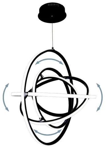 Eglo 39893 - LED Csillár zsinóron RETORNIO LED/44W/230V