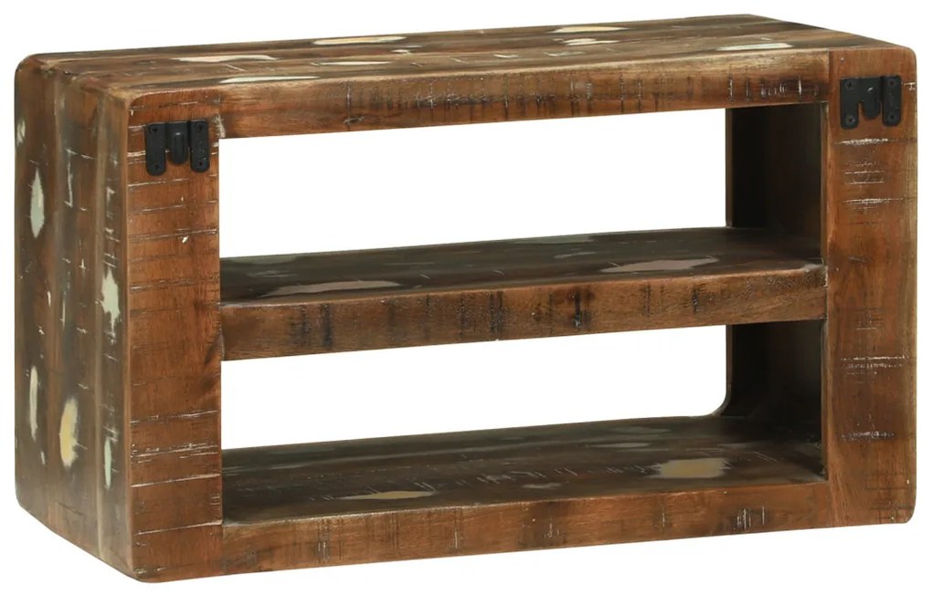 TV szekrény 60x32x36 cm Tömör fa újrahasznosított