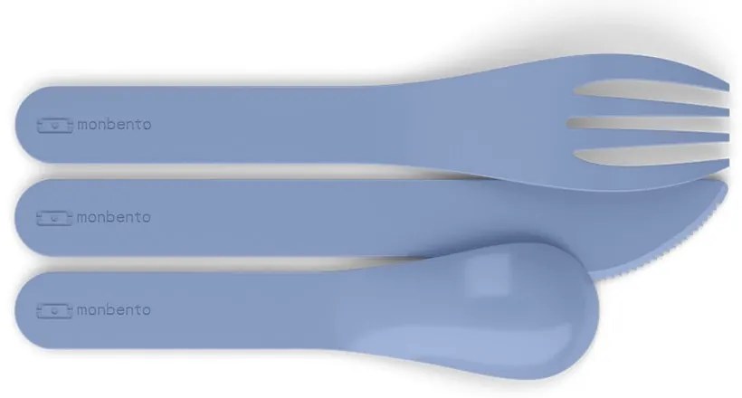 Pocket 3 részes kék utazó evőeszköz szett - Monbento