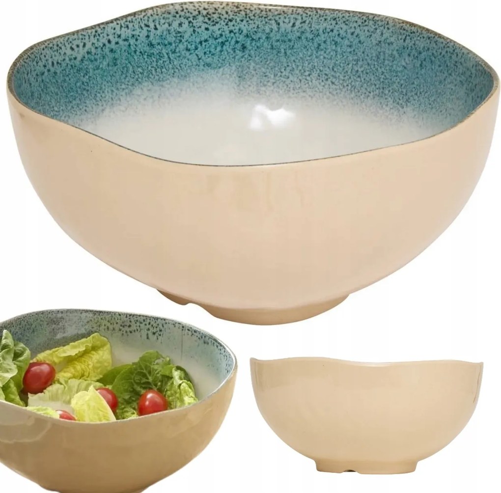 Tál 20 cm Kék étkészlet saláta leves müzli boho klasszikus